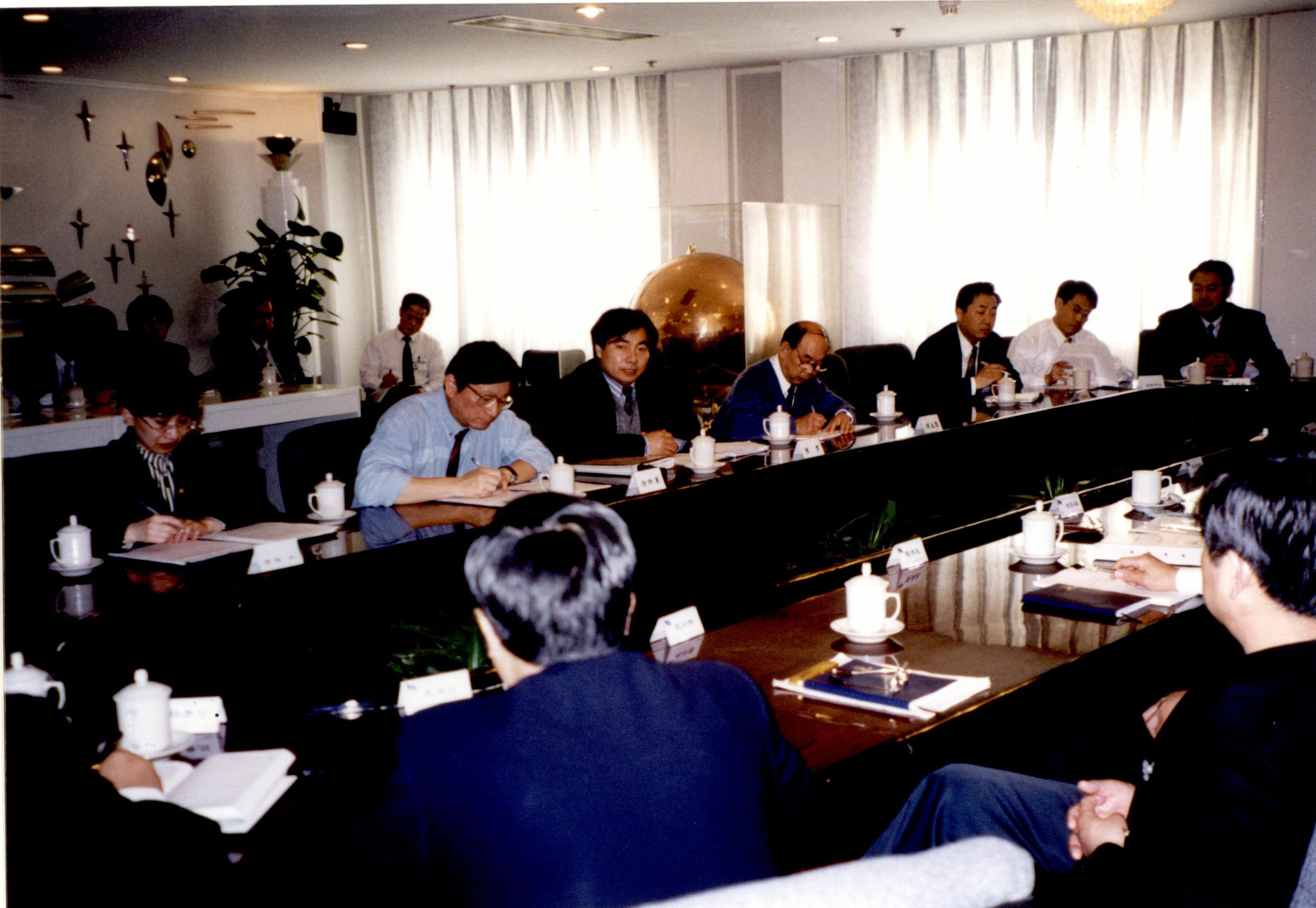 1999年4月29日，公司為中遠(yuǎn)集團(tuán)開展質(zhì)量管理體系審核。.JPG